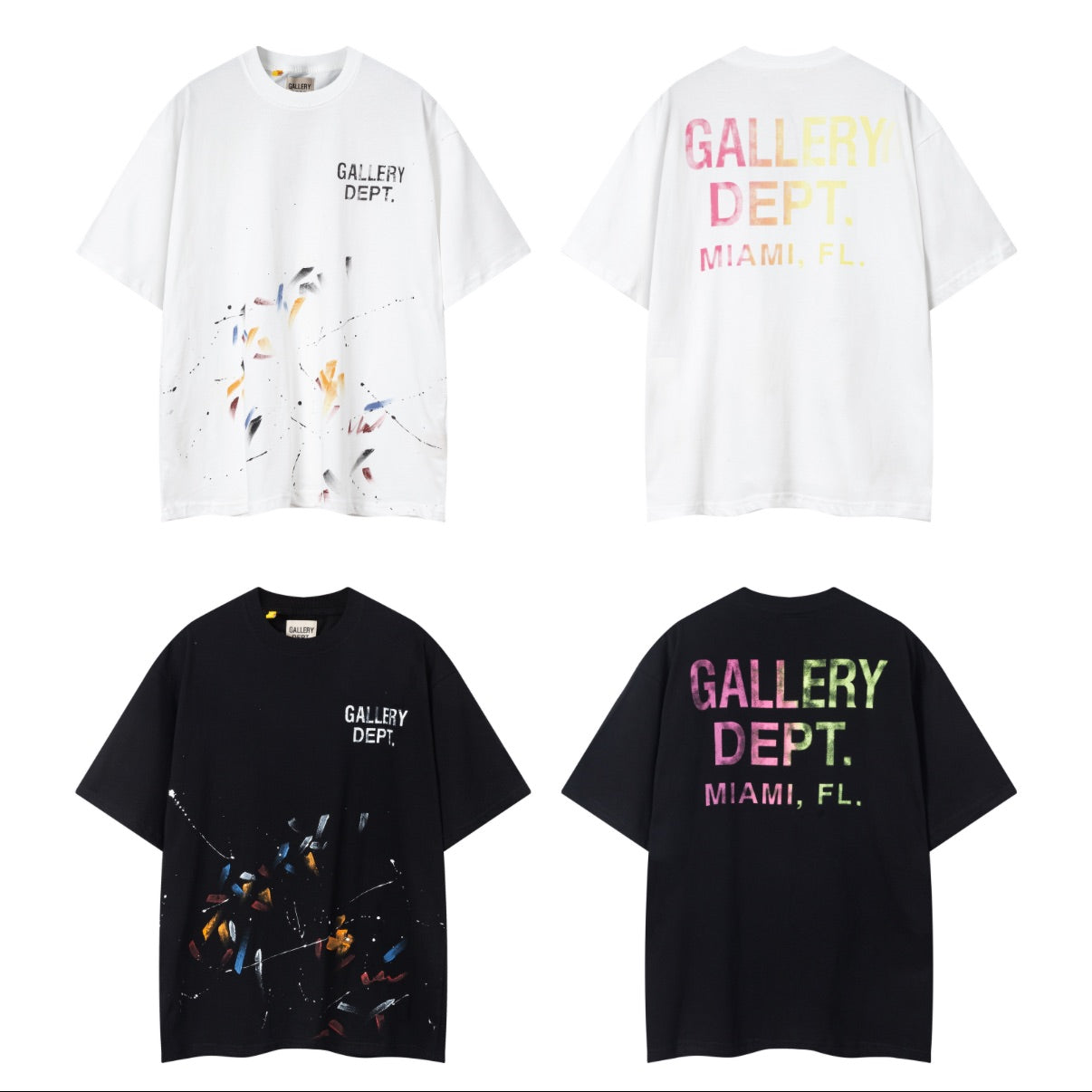 Gallery Dept. Splattered Paint Tee | Miami Edition