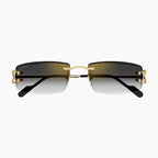 Cartier C Decor 56MM Rectangular Sunglasses