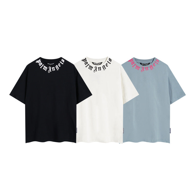 Palm Angels Neck Logo T-Shirt