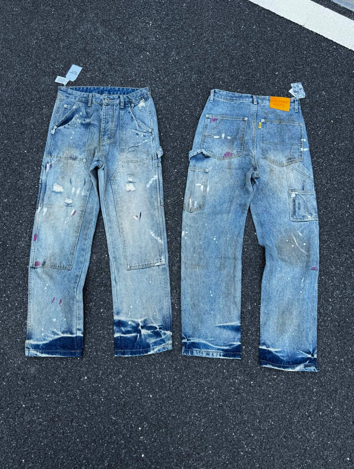 Gallery Department Indigo Distress Denim